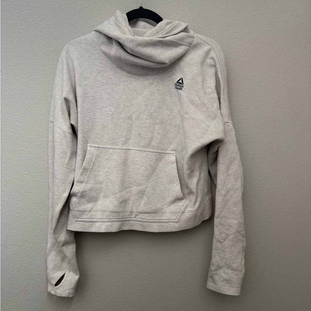 Reebok Light Gray Women's Hoodie